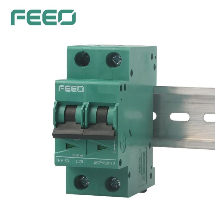 Bộ ngắt mạch MCB DC 550VDC hãng FEEO