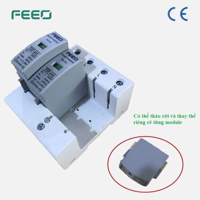 Chống sét lan truyền AC 4P 420VAC